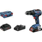Bosch GSB 18V-55 Κρουστικό Δραπανοκατσάβιδο Μπαταρίας Brushless 18V 2x4Ah - Image 1