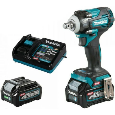 Makita Μπουλονόκλειδο 40V 2x2.5Ah με Υποδοχή 1/2"