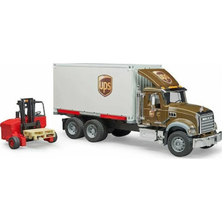 Bruder Σετ Φορτηγό Mack Granite Ups Logistics για 3+ Ετών