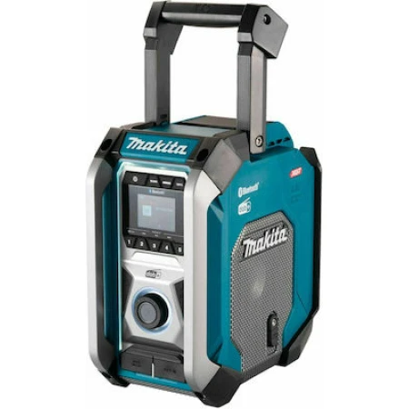 Makita MR007GZ Επιτραπέζιο Ραδιόφωνο Ρεύματος / Μπαταρίας DAB+ με Bluetooth και USB Μπλε