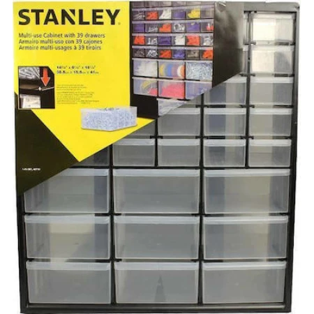 Stanley Συρταριέρα Εργαλείων Πλαστική 39 Θέσεων Π36.5xΒ16xΥ45.5εκ.