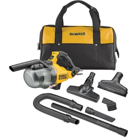 Dewalt Επαναφορτιζόμενο Σκουπάκι Χειρός 18V Χωρίς Φορτιστή και Μπαταρία Κίτρινο