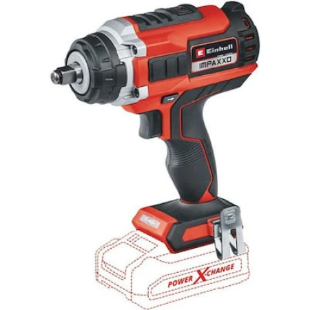 Einhell Impaxxo 18/400 Brushless Μπουλονόκλειδο 18V Solo με Υποδοχή 1/2"
