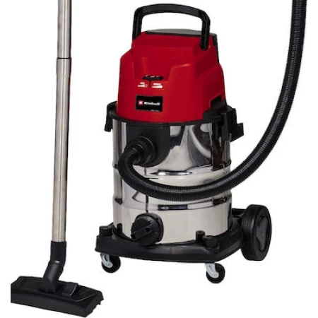 Einhell TE-VC 36/25 Li S-Solo Σκούπα Υγρών / Στερεών με Κάδο 25lt