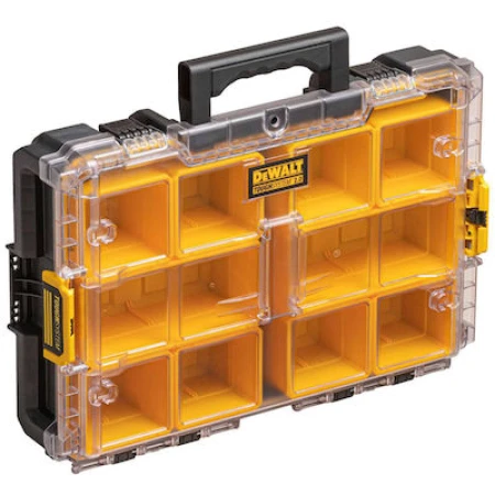 Dewalt Ταμπακιέρα Εργαλείων 10 Θέσεων με Αφαιρούμενα Κουτιά Κίτρινη 55x37x13εκ.