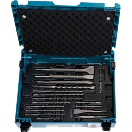Makita Σετ 17 Τρυπάνια με SDS Plus Στέλεχος για Δομικά Υλικά