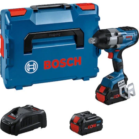 Bosch GDS 18V-1050 HC Παλμικό Κατσαβίδι Μπαταρίας 18V 2x8Ah