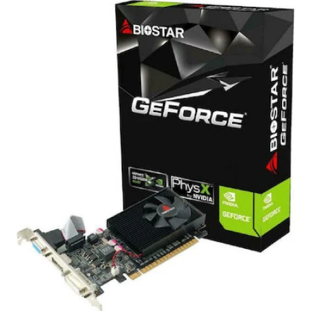 Biostar GeForce GT 730 4GB GDDR3 (LP) Ver. Κάρτα Γραφικών