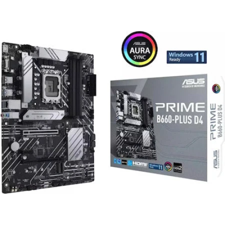 Asus Prime B660-Plus D4 Motherboard ATX με Intel 1700 Socket
