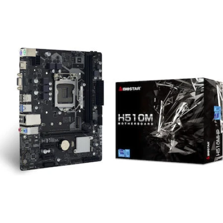 Biostar H510MHP ver. 6.0 Motherboard Micro ATX με Intel 1200 Socket