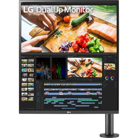 LG DualUp Ergo 28MQ780-B IPS HDR Monitor 27.6" 2560x2880 με Χρόνο Απόκρισης 5ms GTG