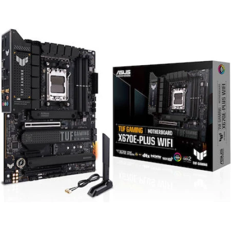 Asus TUF Gaming X670E-Plus WIFI Motherboard ATX με AMD AM5 Socket