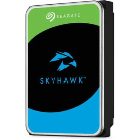 Seagate Skyhawk +Rescue 8TB HDD Σκληρός Δίσκος 3.5" SATA III με 256MB Cache για Desktop / Καταγραφικό