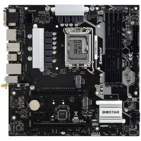 Biostar B760MZ-E Pro Wi-Fi Motherboard Micro ATX με Intel 1700 Socket