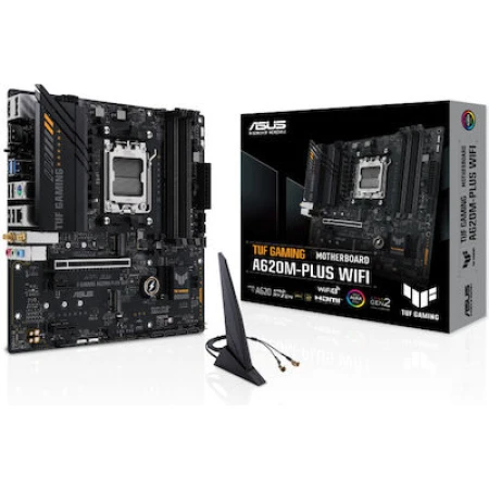 Asus TUF Gaming A620M Plus Wifi Motherboard Micro ATX με AMD AM5 Socket