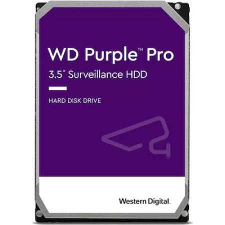 Western Digital Purple 4TB HDD Σκληρός Δίσκος 3.5" SATA III 5400rpm με 256MB Cache για Καταγραφικό