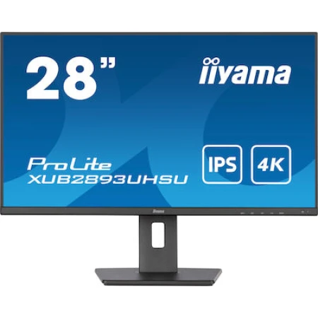 Iiyama ProLite XUB2893UHSU-B5 IPS Monitor 28" 4K 3840x2160 με Χρόνο Απόκρισης 3ms GTG