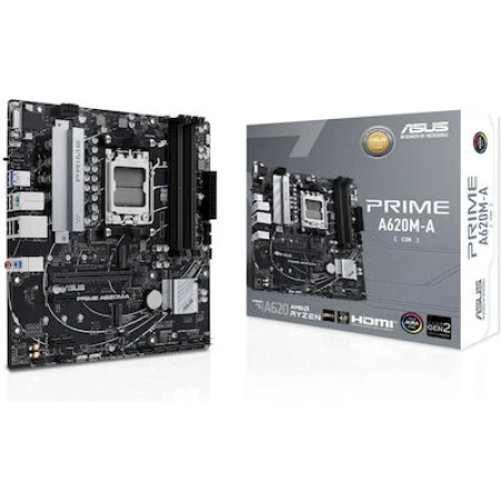 Asus Prime A620M-A-CSM Motherboard Micro ATX με AMD AM5 Socket