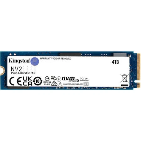 Kingston NV2 SSD 4TB M.2 NVMe PCI Express 4.0