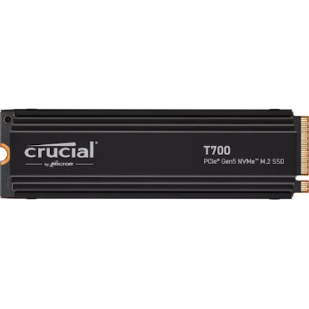 Crucial T700 with heatsink SSD 4TB M.2 NVMe PCI Express 5.0