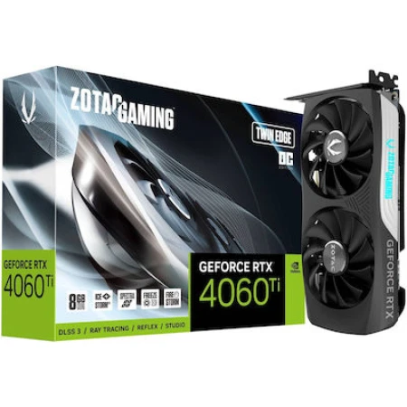 Zotac GeForce RTX 4060 Ti 8GB GDDR6 Twin Edge OC Κάρτα Γραφικών