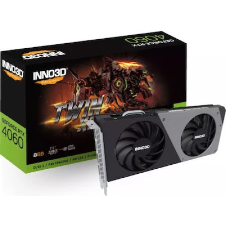 Inno 3D GeForce RTX 4060 8GB GDDR6 Twin X2 Κάρτα Γραφικών