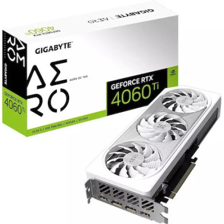 Gigabyte GeForce RTX 4060 Ti 16GB GDDR6 Aero OC Κάρτα Γραφικών
