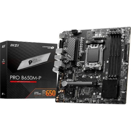 MSI Pro B650M-P Motherboard Micro ATX με AMD AM5 Socket