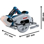 Bosch GKS 18V-68 C Δισκοπρίονο 18V Solo με Σύστημα Αναρρόφησης - Image 2