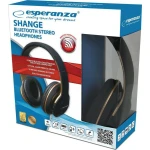 Esperanza EH220 Ασύρματα Bluetooth Over Ear Ακουστικά με 5 ώρες Λειτουργίας Μαύρα - Image 2