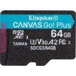 Kingston Canvas Go! Plus microSDXC 64GB Class 10 U3 V30 A2 UHS-I με αντάπτορα - Image 4