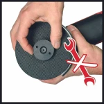 Einhell TE-AG 125/1010 CE Q Τροχός 125mm Ρεύματος 1010W με Ρύθμιση Στροφών - Image 3