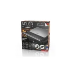 Adler AD3051 Επιτραπέζια Ηλεκτρική Ψησταριά 2200W με Καπάκι και Ρυθμιζόμενο Θερμοστάστη 29x24εκ. - Image 6