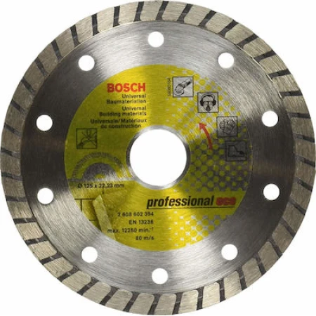 Bosch Διαμαντόδισκος Κοπής Standard for Universal Turbo 125mm 2608602394 1τμχ