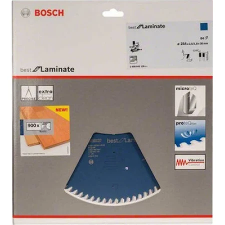 Bosch 2608642135 Δίσκος Κοπής Ξύλου 254mm με 84 Δόντια