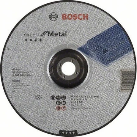 Bosch Δίσκος Κοπής Κυρτός Expert For Metal 230mm 2608600226