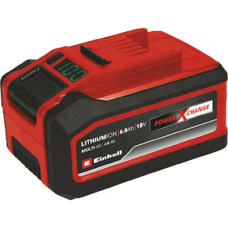 Einhell Power X-Change Μπαταρία Εργαλείου Λιθίου 18V με Χωρητικότητα 6Ah