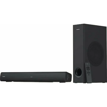 Creative Stage V2 Soundbar 160W 2.1 με Τηλεχειριστήριο Μαύρο