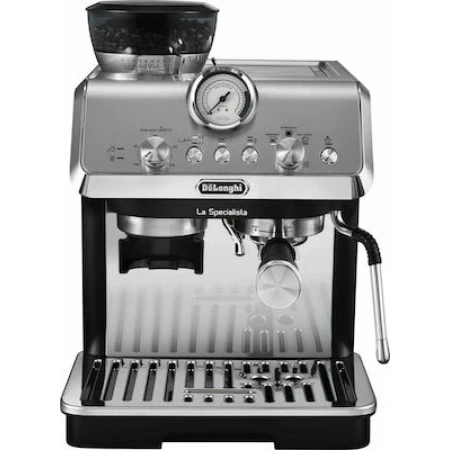 De'Longhi La Specialista EC9155.MB Αυτόματη Μηχανή Espresso 1550W Πίεσης 15bar με Μύλο Άλεσης Ασημί