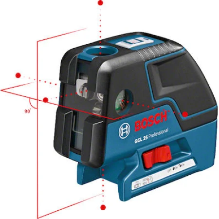 Bosch GCL 25 Professional Αυτορυθμιζόμενο Αλφάδι Laser Σημείου Κόκκινης Δέσμης