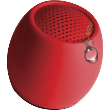 Boompods Zero Φορητό Ηχείο 3W με Διάρκεια Μπαταρίας έως 5 ώρες Κόκκινο