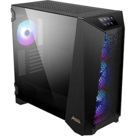 MSI Meg Prospect 700R Gaming Midi Tower Κουτί Υπολογιστή με RGB Φωτισμό Μαύρο