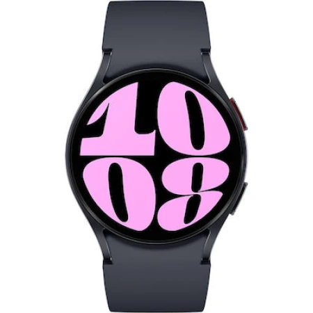 Samsung Galaxy Watch6 Bluetooth Aluminium 40mm Αδιάβροχο με Παλμογράφο (Graphite)