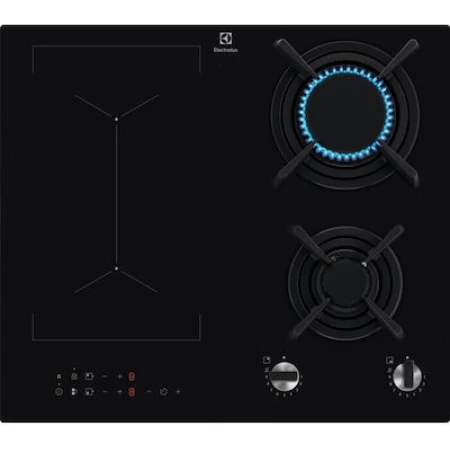 Electrolux Εστία Υγραερίου & Ρεύματος Αυτόνομη με Λειτουργία Κλειδώματος 59x56εκ.