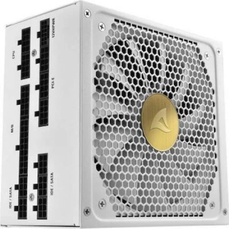 Sharkoon Rebel P30 White 1000W Τροφοδοτικό Υπολογιστή Full Modular 80 Plus Gold