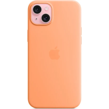 Apple Back Cover Σιλικόνης Πορτοκαλί (iPhone 15 Plus)