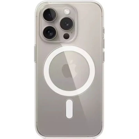 Apple Back Cover Διάφανο (iPhone 15 Pro)