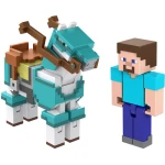 Mattel Παιχνίδι Μινιατούρα Minecraft - Armored Horse & Steve για 6+ Ετών - Image 3