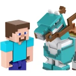 Mattel Παιχνίδι Μινιατούρα Minecraft - Armored Horse & Steve για 6+ Ετών - Image 4