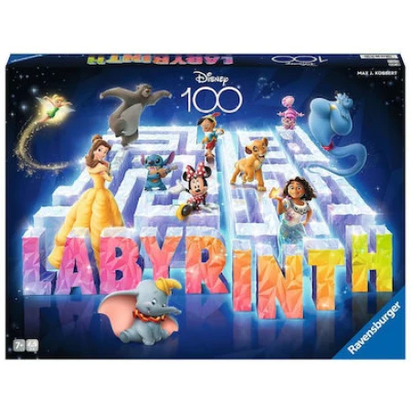 Ravensburger Επιτραπέζιο Παιχνίδι Disney Labyrinth 100th Anniversary για 2-4 Παίκτες 7+ Ετών